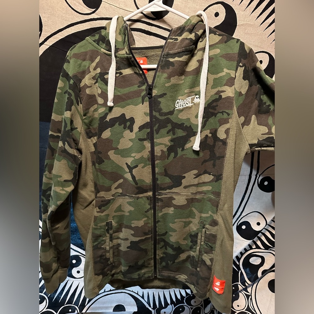 Ghost Supplements Limited Edition Camo Full Zip Hoodie